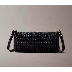 Calvin Klein Bolso Fruncido Negro