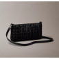 Calvin Klein Bolso Fruncido Negro