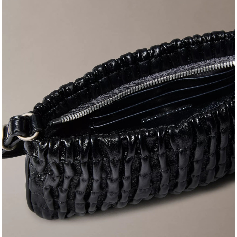 Calvin Klein Bolso Fruncido Negro Calvin Klein Bolso Fruncido Negro