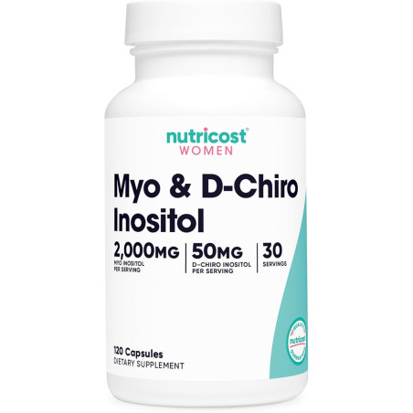Inositol Myo & D-Chiro Nutricost 2.050mg 120cap