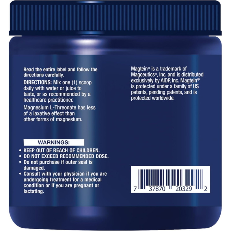 Neuro-Mag Treonato de Magnesio Life Extension Polvo 93gr Neuro-Mag Treonato de Magnesio Life Extension Polvo 93gr
