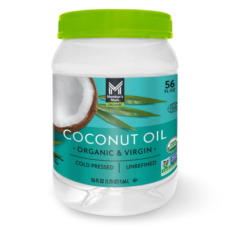 Aceite de Coco Orgánico Member´s Mark 1,66 litros