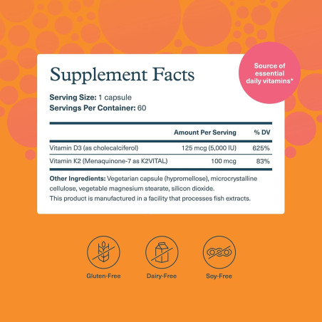 Vitamina K2 D3 Yputheory 60cap