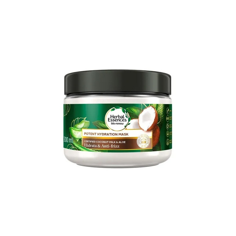 Herbal Essences Mascarilla Aloe y Coco 300ml Herbal Essences Mascarilla Aloe y Coco 300ml