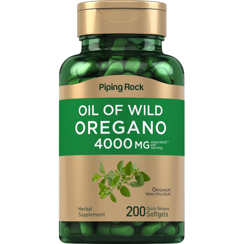 Aceite de Orégano Piping Rock 200cap Aceite de Orégano Piping Rock 200cap