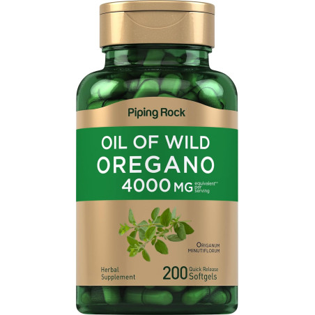 Aceite de Orégano  Piping Rock 200cap