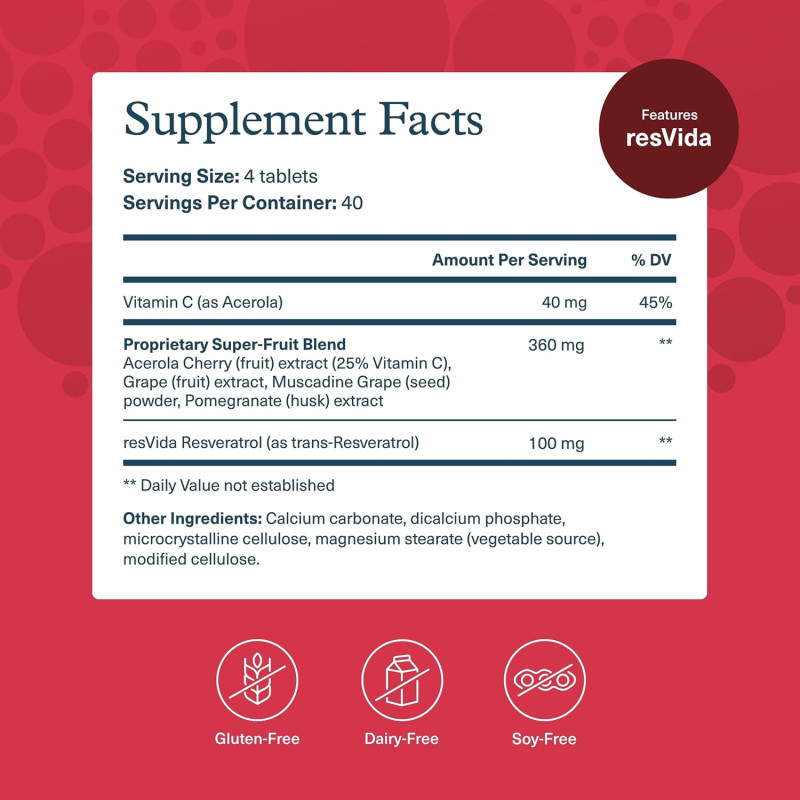 Resveratrol Youtheory 160tab Resveratrol Youtheory 160tab