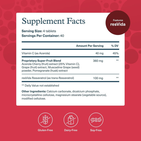 Resveratrol Youtheory 160tab