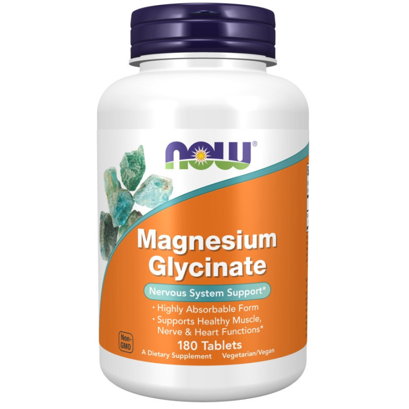 Glicinato de Magnesio Now 200mg 180cap Glicinato de Magnesio Now 200mg 180cap