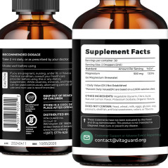 Treonato de Magnesio Vita Guard 500mg 60 ml