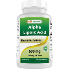 Ácido Alfa Lipoico 600 mg Best Naturals 240cap