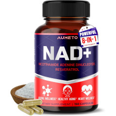 Nad+ Resveratrol 8 en 1 Aumeto 150cap