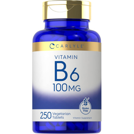 Vitamina B6 Carlyle 100mg 250tab