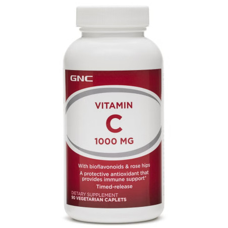Vitamina C-1000 + Bioflavonoides GNC 90tab