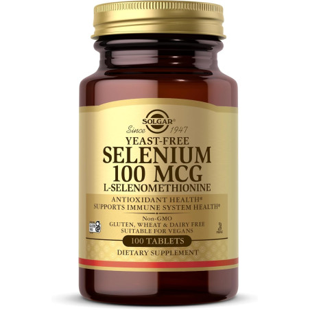 Selenio Solgar 100mcg 100tab
