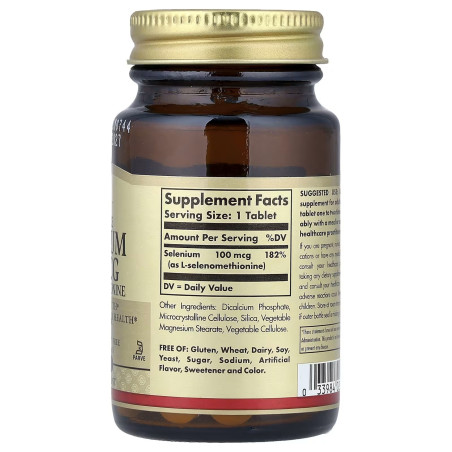 Selenio Solgar 100mcg 100tab