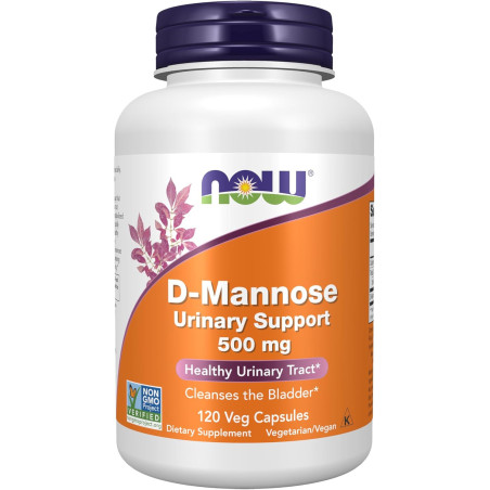 D-Mannose Now 500mg 120cap