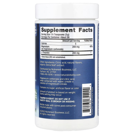 Calm Mind Natural Vitality Polvo 200mg