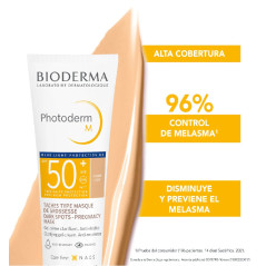 Bioderma Photoderm FPS50+ Protector Solar Contra Melasma Tono Claro 40 ml