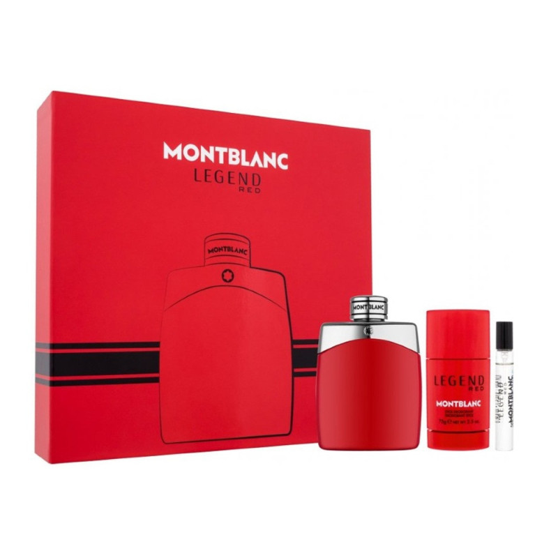 Montblanc Legend Red Set de 3 Piezas