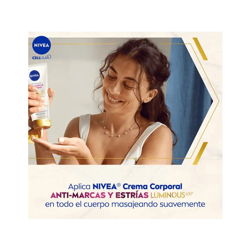 Crema Corporal Anti Estrías Anti Manchas Luminous 630 Nivea Crema Corporal Anti Estrías Anti Manchas Luminous 630 Nivea
