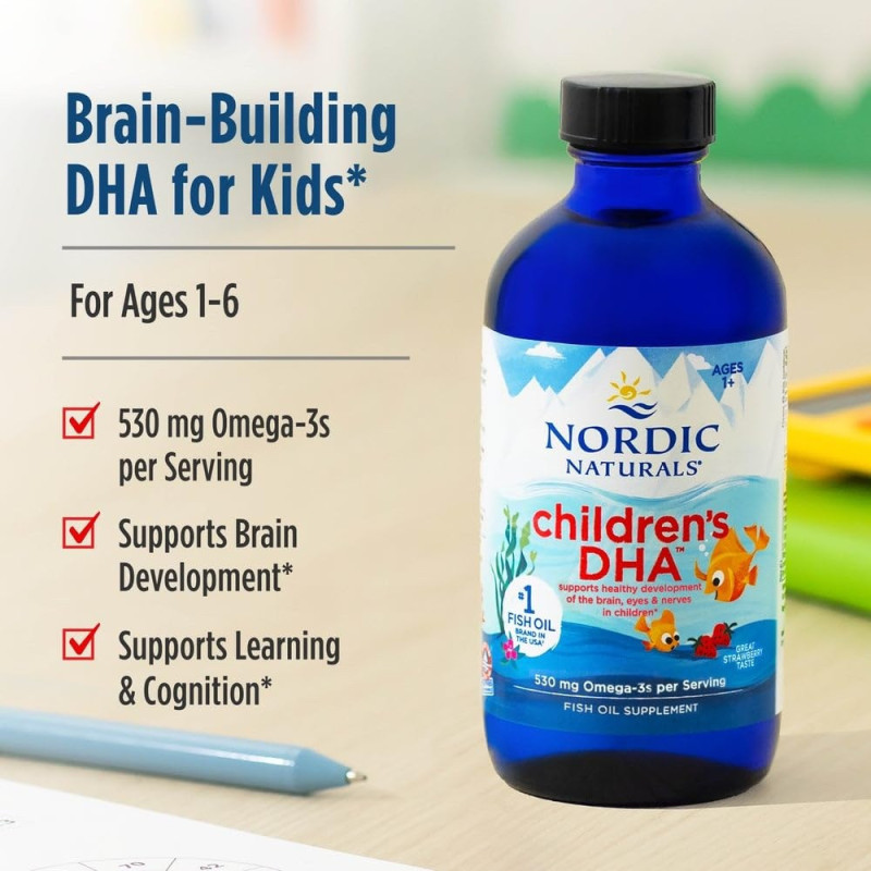 Nordic Omega-3 DHA-Kids 530 MG Nordic Omega-3 DHA-Kids 530 MG