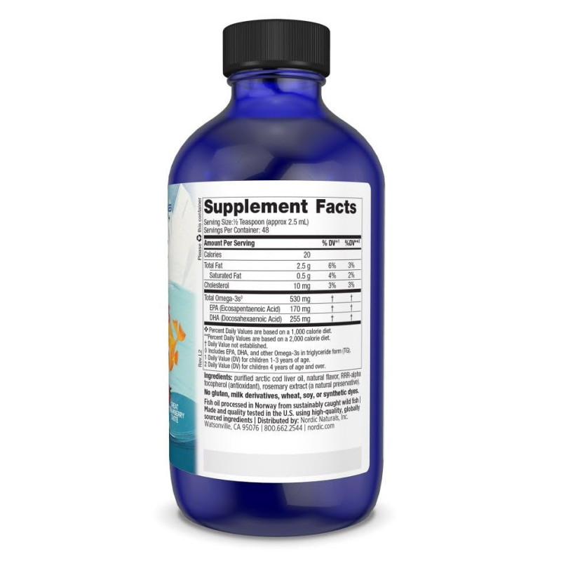 Nordic Omega-3 DHA-Kids 530 MG Nordic Omega-3 DHA-Kids 530 MG