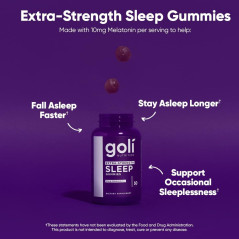 Sleep Extra Strength Goli Nutrition 50gom