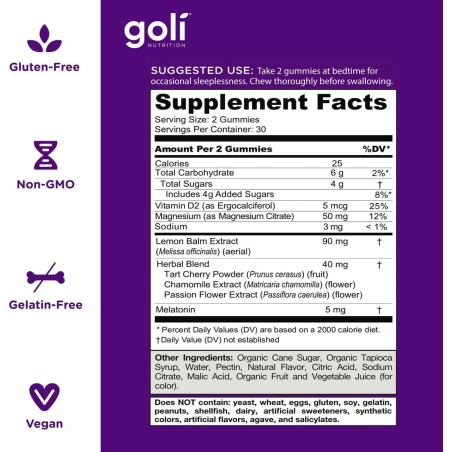 Dreamy Sleep Goli Nutrition 60gom