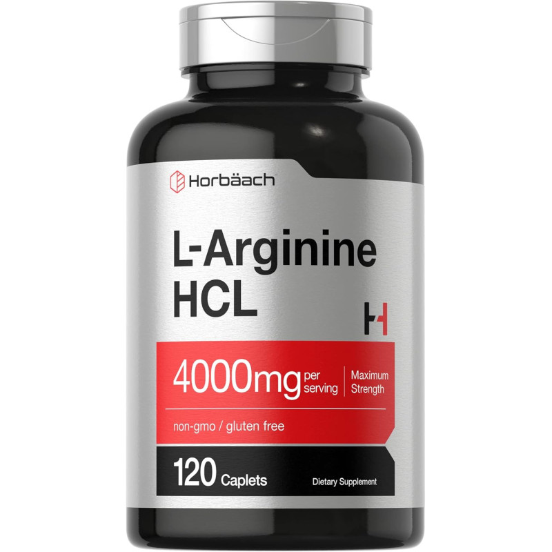 L-Arginina HCL Horbaach 4.000mg 120cap L-Arginina HCL Horbaach 4.000mg 120cap