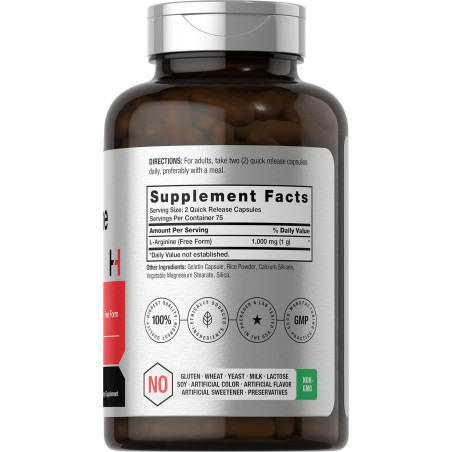 L-Arginina Horbaach 1.000mg 150cap