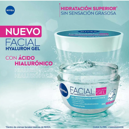 Nivea Gel Facial Refrescante De Acido Hialuronico