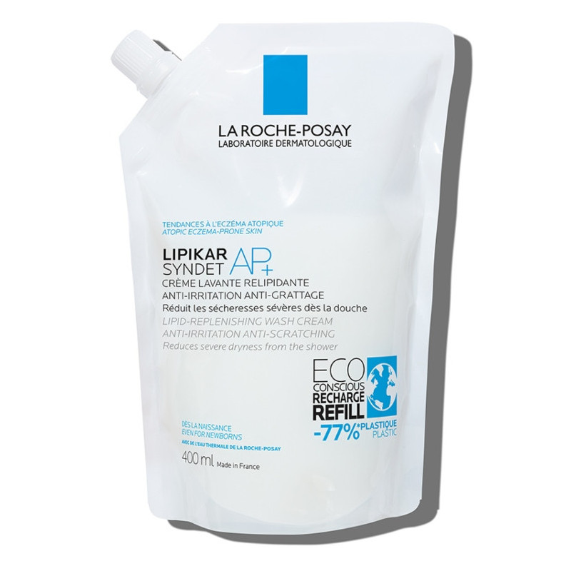La Roche Posay Lipikar Syndet AP+  Gel de baño Bolsa
