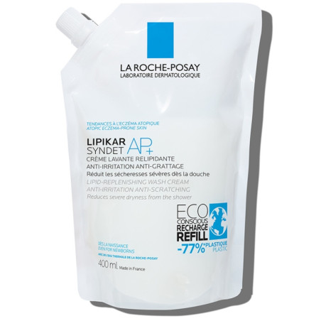 La Roche Posay Lipikar Syndet AP+  Gel de baño Bolsa