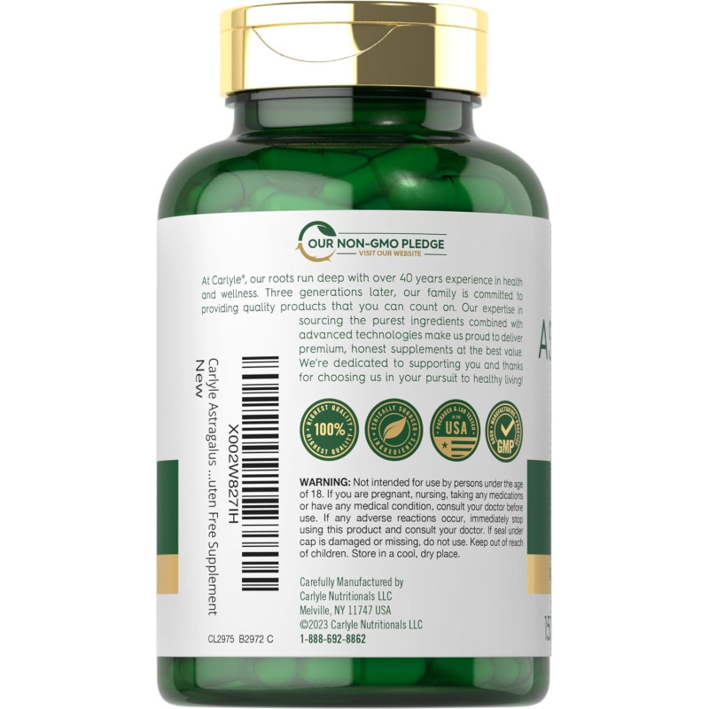 Astragalus Carlyle 4.500mg 150cap