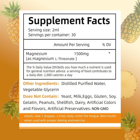 Treonato de Magnesio Itiban 1.500mg 60ml