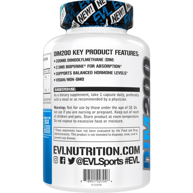 Dim 200 EVLution Nutrition 60cap