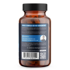 Omega 3 + D3 + K2 con Astaxantina Nutri11 60cap