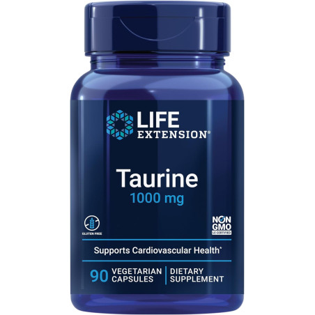 Taurina Life Extension 1.000mg 90cap