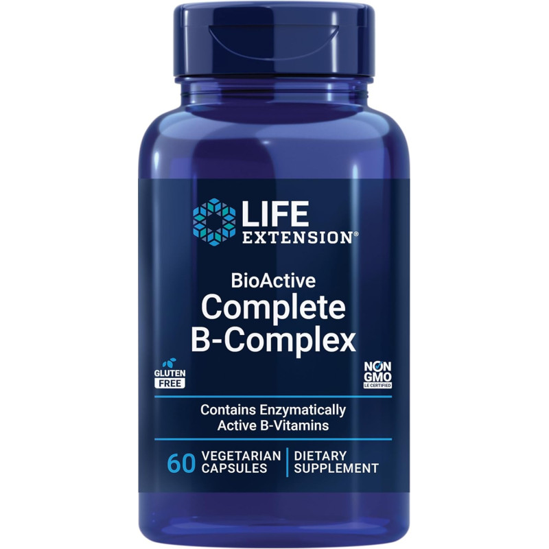 Complejo B Bioactivo Completo Life Extension 60cap