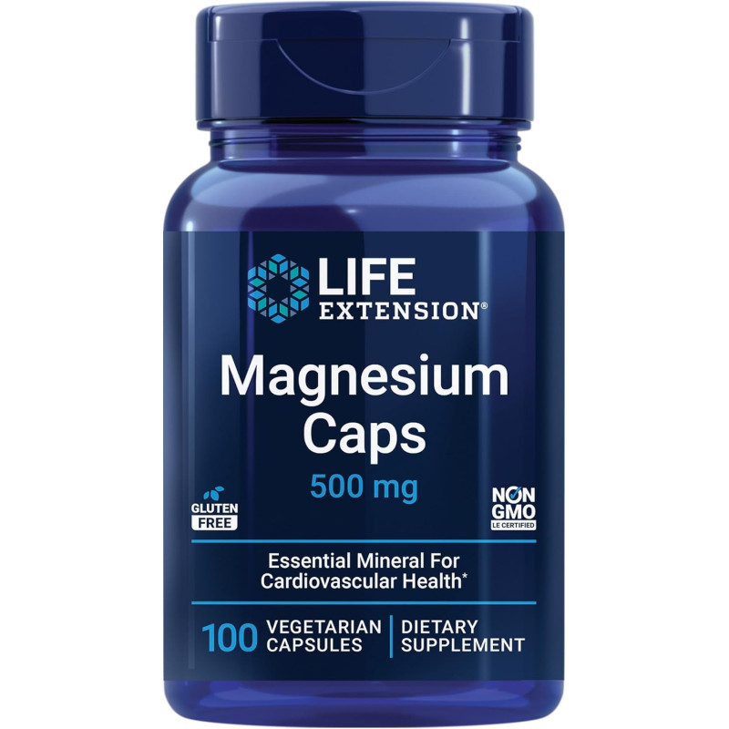 Magnesio Caps Life Extension 500mg 100cap