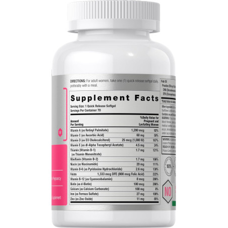 Prenatal + DHA Horbaach 70cap