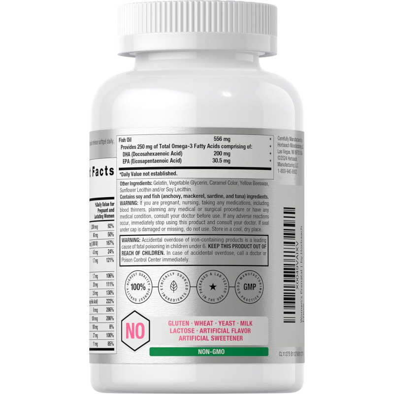 Prenatal + DHA Horbaach 70cap Prenatal + DHA Horbaach 70cap