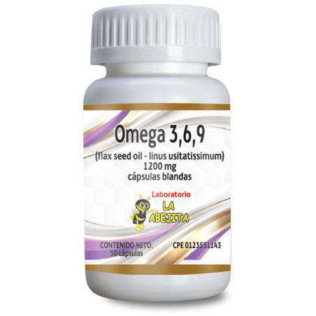 La Abejita Omega 3-6-9 1,200mg