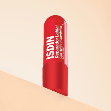 Isdin Reparador Labial Color Rojo