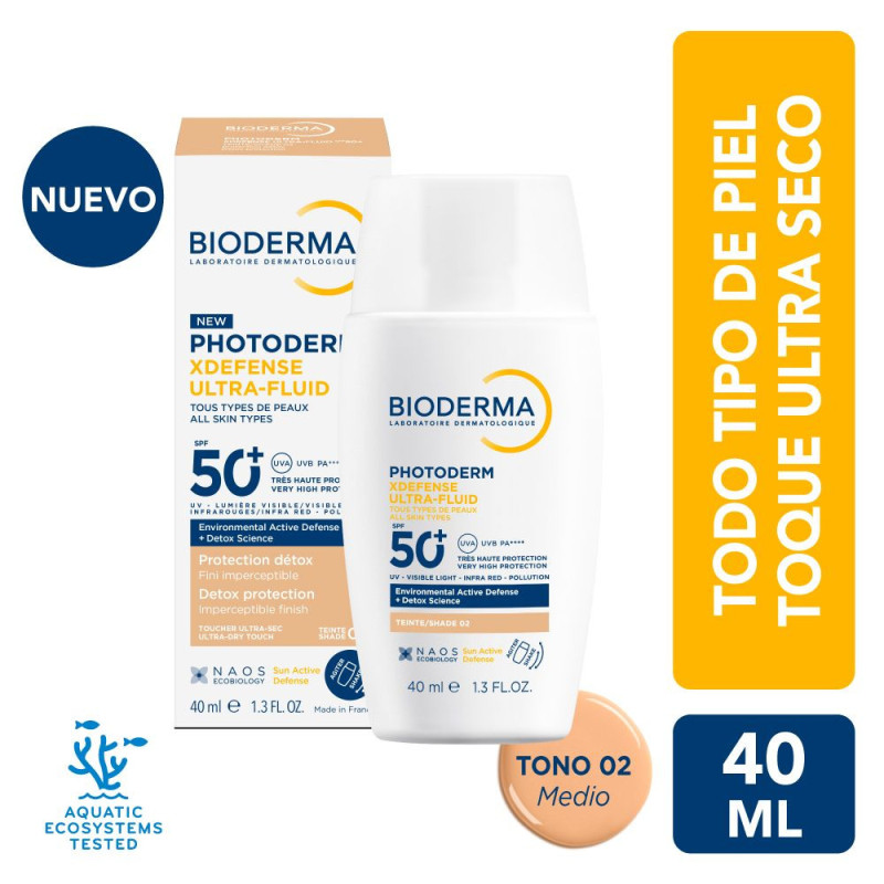 Bioderma Protector Solar Photoderm XDefense SPF50 Tono Medio
