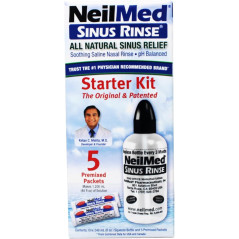 Solución Salina Nasal NeilMed Sinus Rinse 5pack