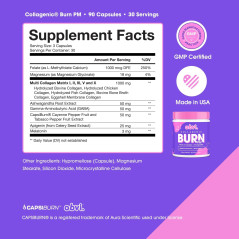 Collagenic Burn PM Obvi 90cap