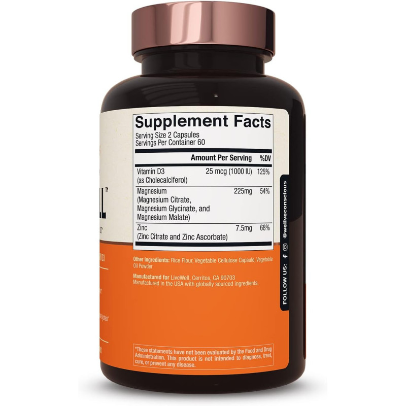 Magwell Live Conscious 120cap Magwell Live Conscious 120cap