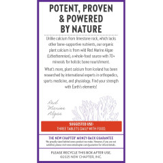 Calcio Orgánico Vegetal New Chapter